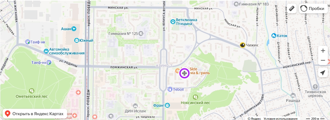 Клиника доктора Купермана на карте